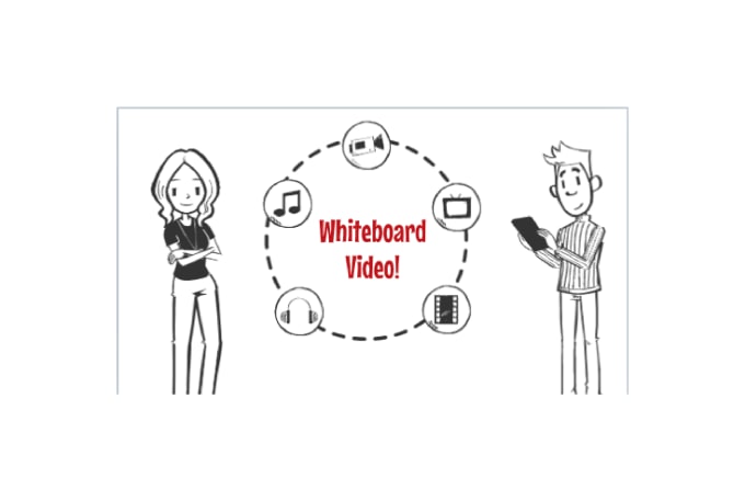 Gig Preview - Create catchy animated whiteboard explainer video