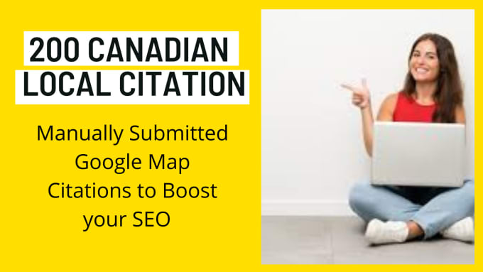 Gig Preview - Do canadian live local citations, SEO, business listing,