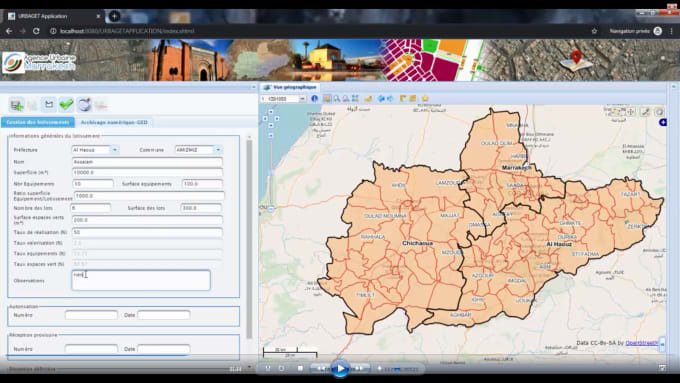 Gig Preview - Create custom web gis application and interactive web map