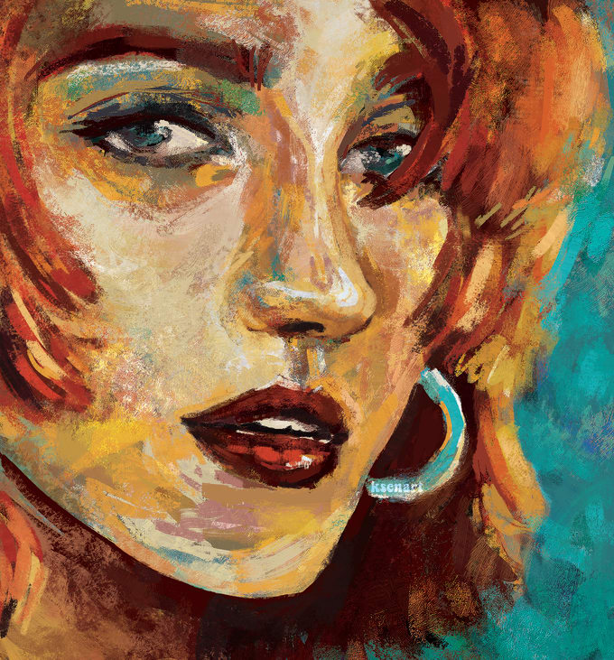 Gig Preview - Paint you a digital oil painting portrait