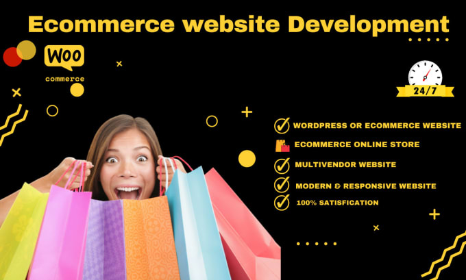 Gig Preview - Create an ecommerce website online store or multivendor using wordpress