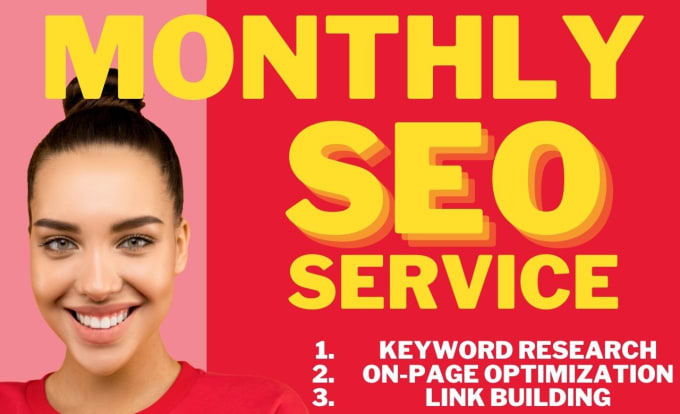 Bestseller - provide complete monthly SEO service package 2023