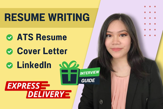 Gig Preview - Provide professional resume and cover letter writing services