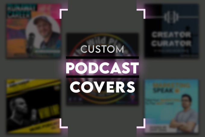 Gig Preview - Design podcast cover art for itunes, spotify