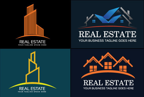 Gig Preview - Design luxury real estate, construction, property and plumbing logo