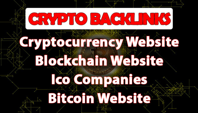 Gig Preview - Create SEO backlinks for blockchain crypto bitcoin and ico