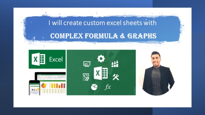 Gig Preview - Create custom excel sheets with complex formula and graphs