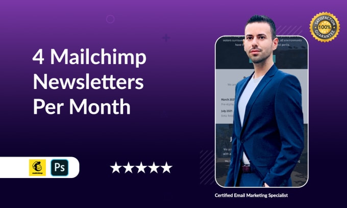 Gig Preview - Create a weekly mailchimp newsletter