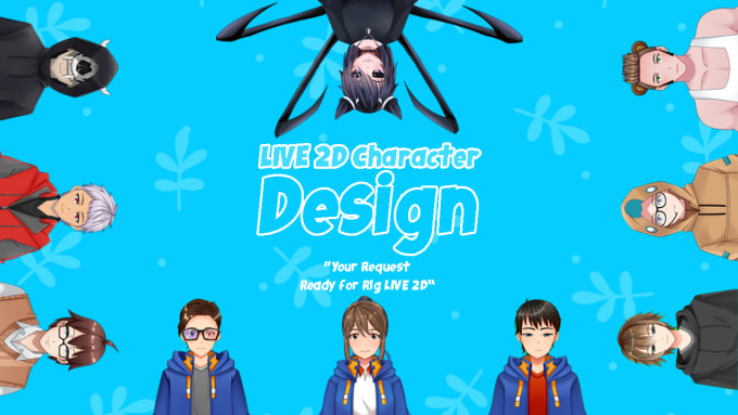 Gig Preview - Rigging your live 2d character, for vtuber, facerig, etc