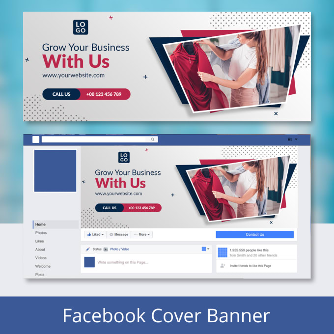 Gig Preview - Design a facebook cover or cover photo banner