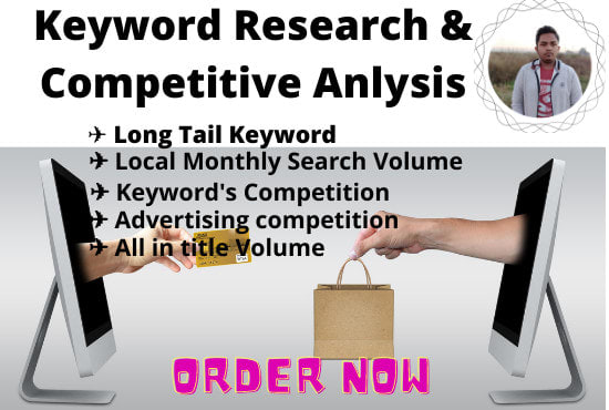 Gig Preview - Do keyword research and competitor analysis for your niche