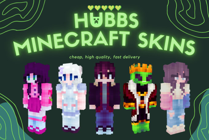 Gig Preview - Make you a custom minecraft skin from scratch