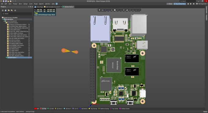 Gig Preview - Design pcb boards in altium pcb software