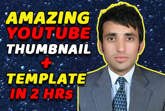 Gig Preview - Design amazing youtube thumbnail in 2 hours