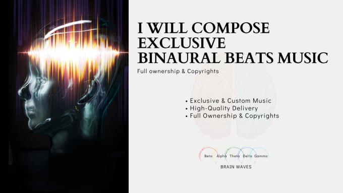 Gig Preview - Compose exclusive binaural beats music