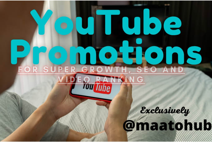 Bestseller - do youtube promotion for super growth