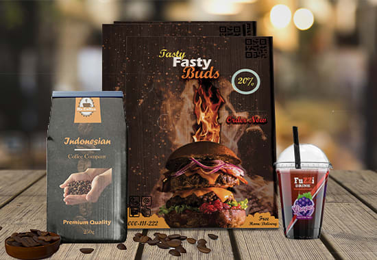 Gig Preview - Create pouch design, bag design, flyer, food packaging design, label design