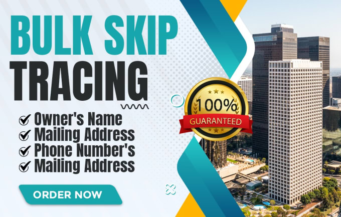 Gig Preview - Provide real estate bulk skip tracing by tloxp