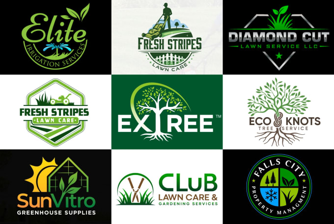 Gig Preview - Do professional grass trimming, landscape and lawn car logo