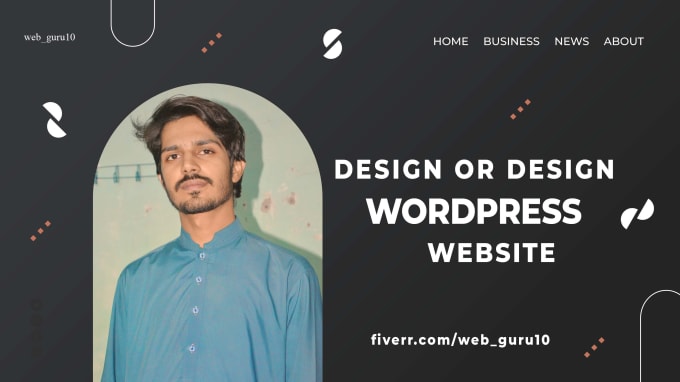 Gig Preview - Design redesign or migrate your website to wordpress