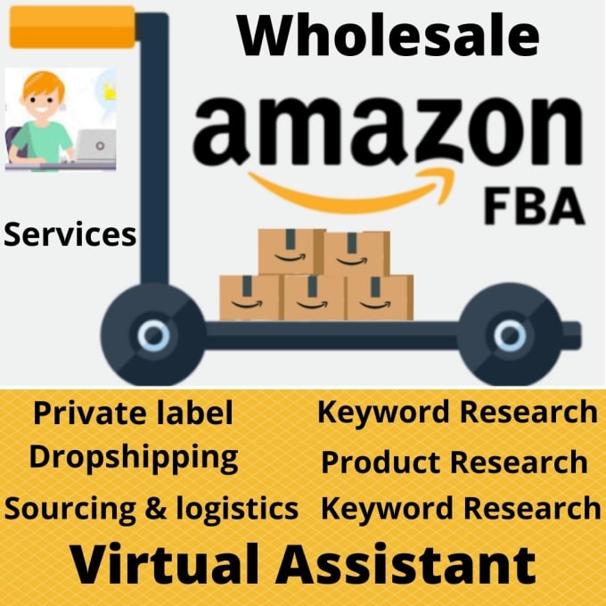 Gig Preview - Find US UK wholesale supplier sourcing distributor for amazon fba