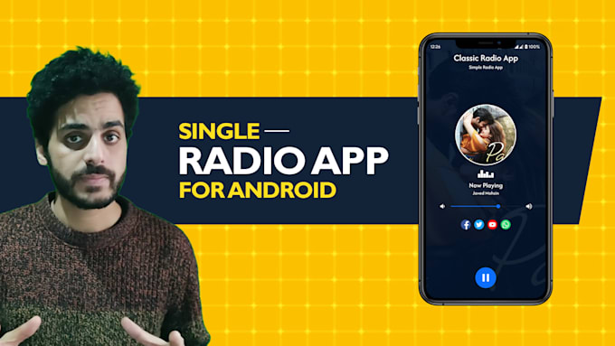 Gig Preview - Create radio app for android with cheap price