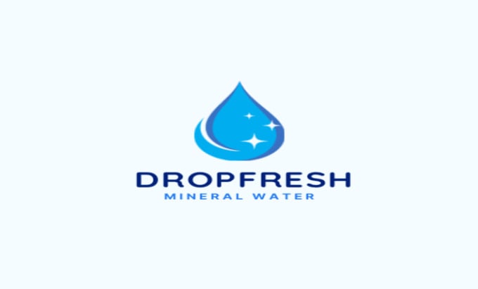 Gig Preview - Design a professional water drop logo