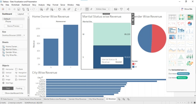 Gig Preview - Do data analysis and visualizations on power bi