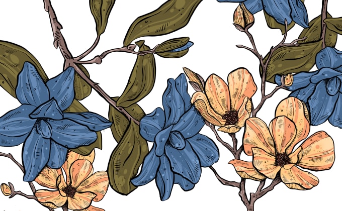 Gig Preview - Create botanical illustrations for any design project