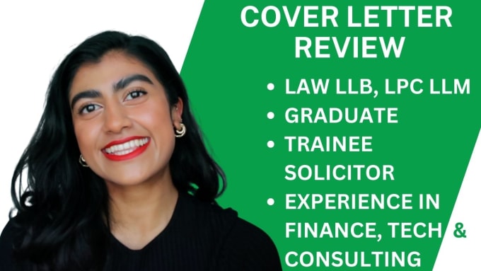 Gig Preview - Review your cover letter