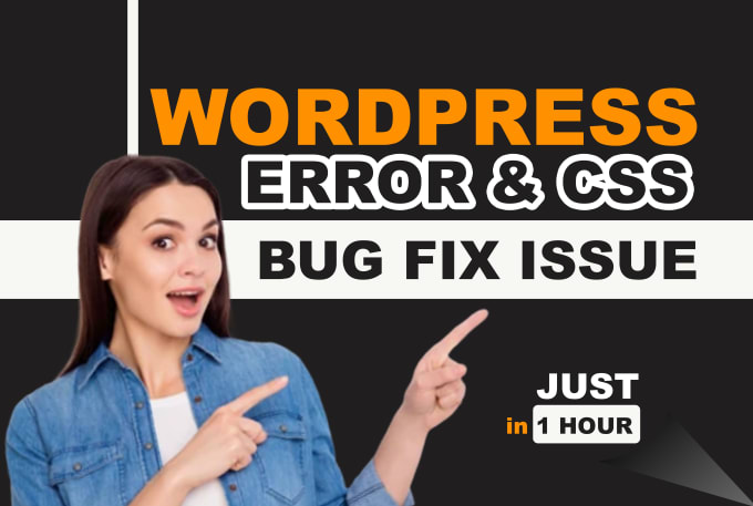 Gig Preview - Fix wordpress error and CSS bug issue in an hour