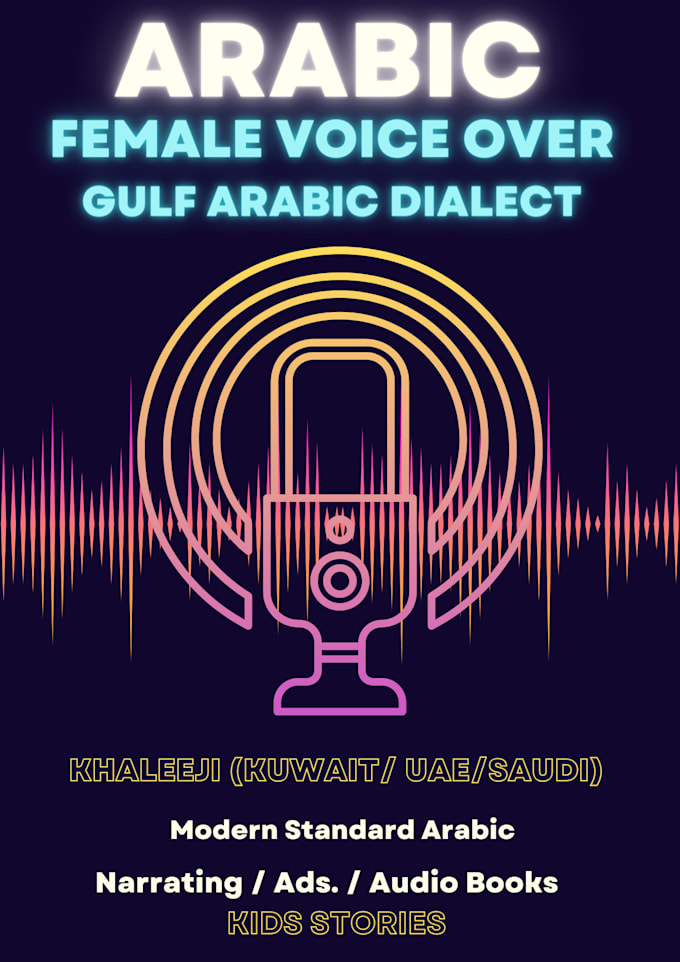 Bestseller - give a voice over in gulf arabic dialect