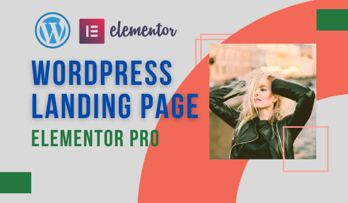 Bestseller - design a responsive wordpress landing page using elementor pro in 24 hour