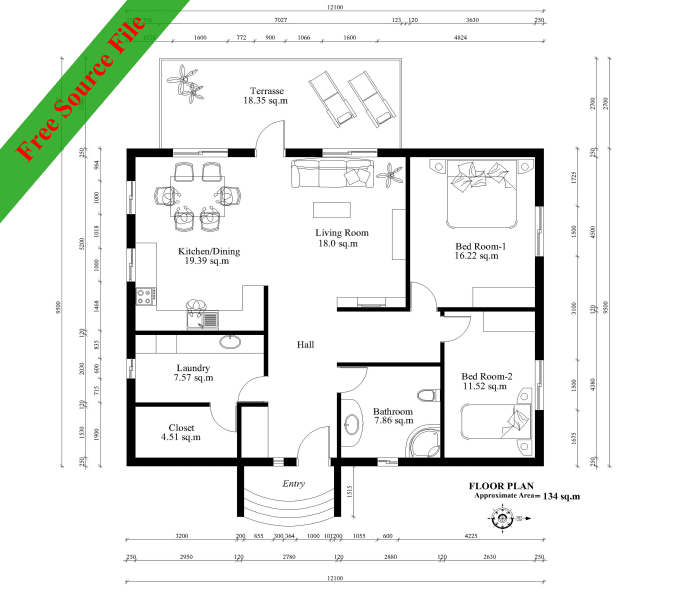 Gig Preview - Be your architect for house design, draftsman and planner, use auto cad 2d, 3d