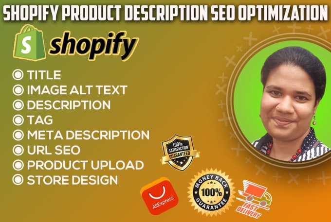 Gig Preview - Write a shopify product description with perfect SEO