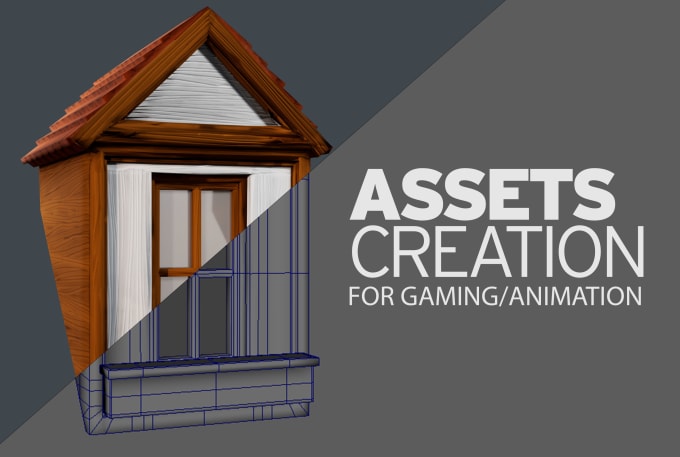 Gig Preview - Make a 3d asset or props for animation or games