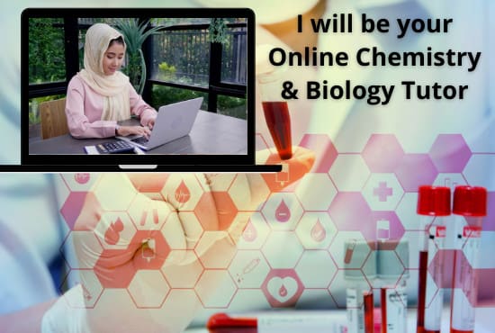 Gig Preview - Teach you chemistry and biology lesson online via zoom