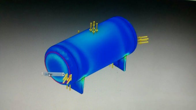 Gig Preview - Do stress analysis using autodesk inventor