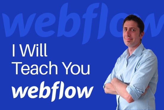 Gig Preview - Teach you how to use webflow