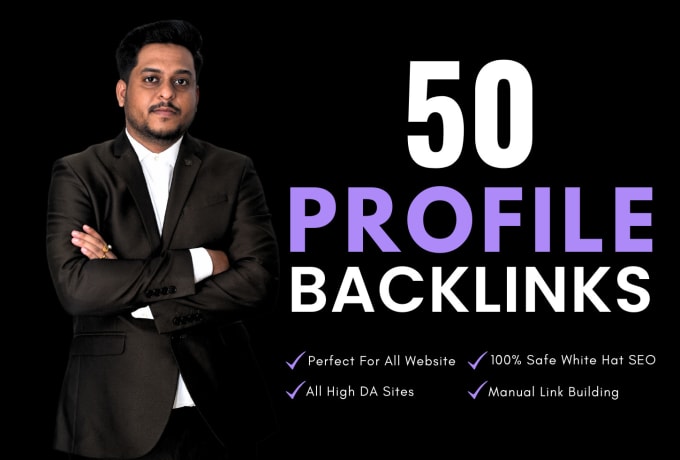 Gig Preview - Do manual link building with high da profile backlinks for seo google ranking