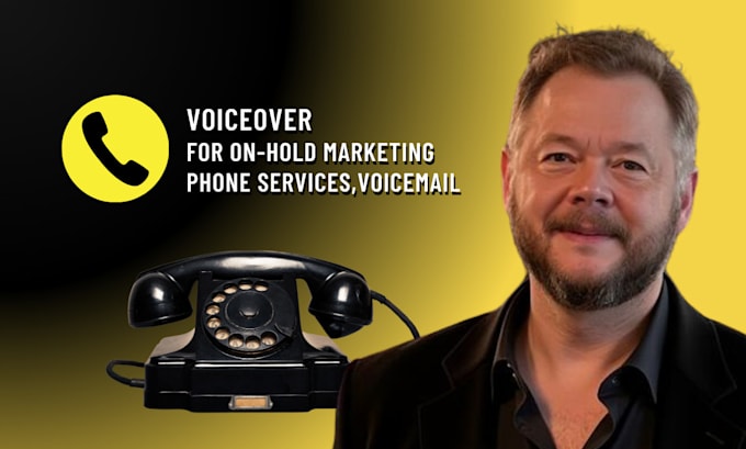 Gig Preview - Record your american male telephone, IVR, voicemail, on hold greeting voice over