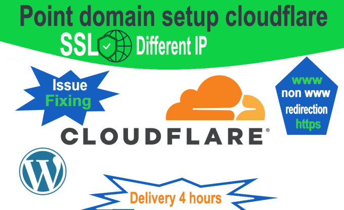 Bestseller - setup cloudflare SSL wordpress website with CDN or fix any error