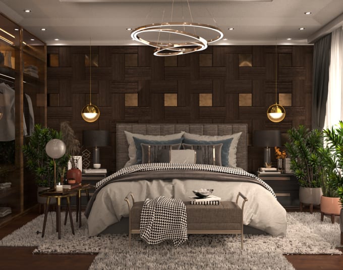 Gig Preview - Do 3d interior design decor and rendering