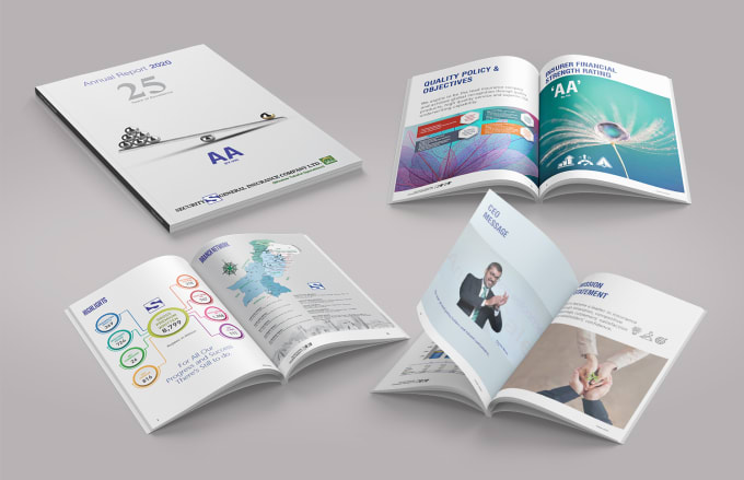 Gig Preview - Design catalog, company profile and annual report