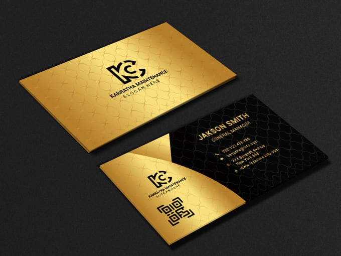 Gig Preview - Design unique business card design and minimalist logo