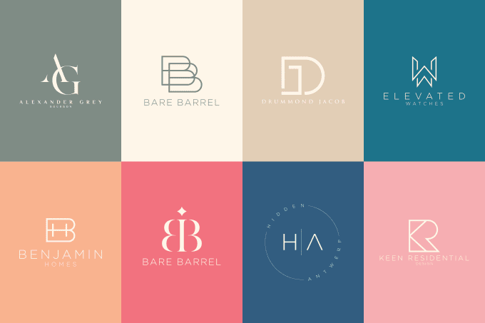 Bestseller - design modern luxury fancy logo, cosmetics and beauty