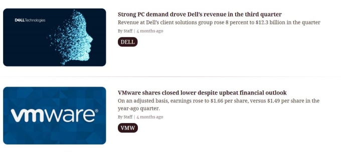 Gig Preview - Cover trending US stocks