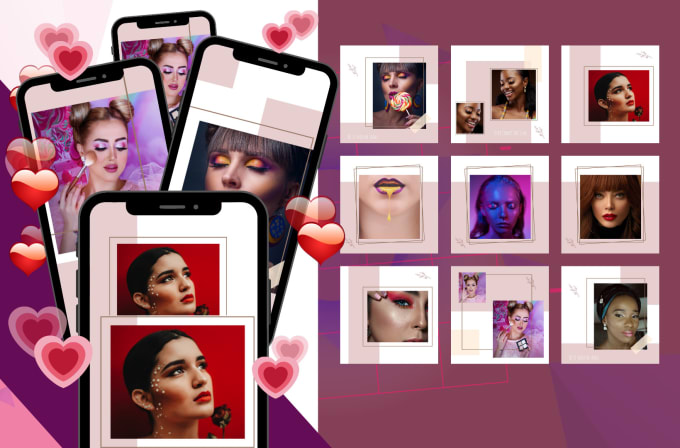 Gig Preview - Create stunning instagram posts and facebook ads