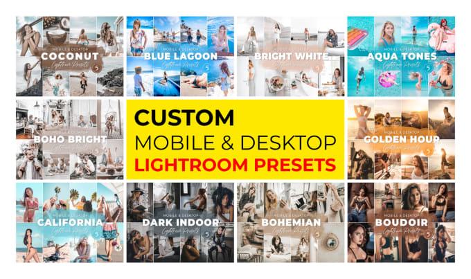 Gig Preview - Create custom lightroom presets