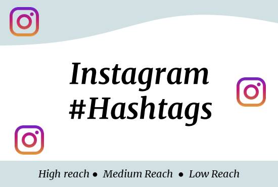 Gig Preview - Do instagram hashtags research to grow your business